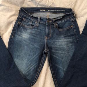 Old Navy Boyfriend straight jeans sz 0